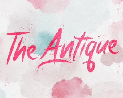 Antique font