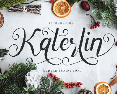 Katerlin font