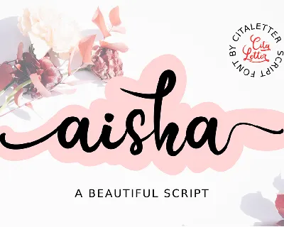Aisha Typeface font