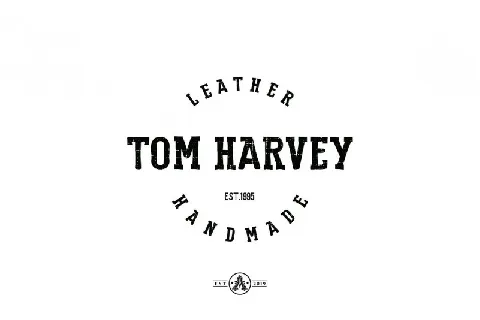 Tom Harvey Display font