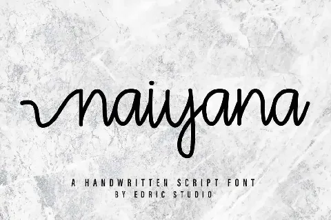 Naiyana Demo font