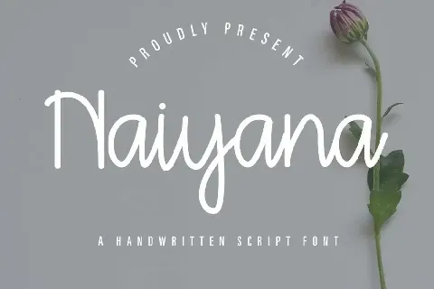 Naiyana Demo font