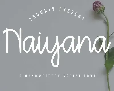Naiyana Demo font