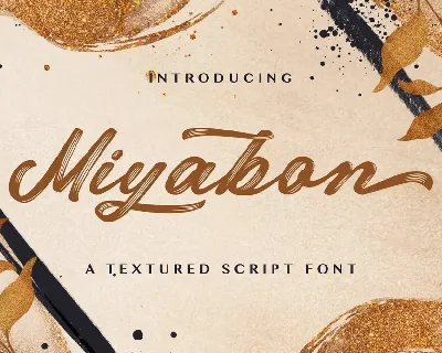 Miyabon font