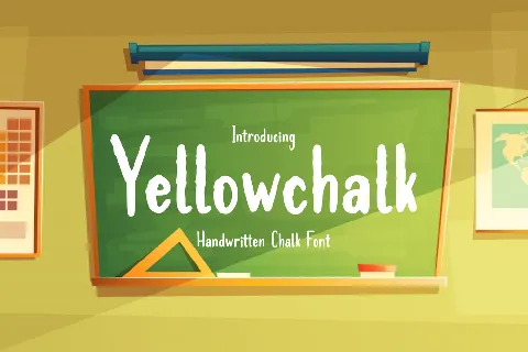 Yellowchalk font