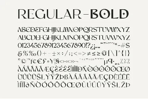 Bame font