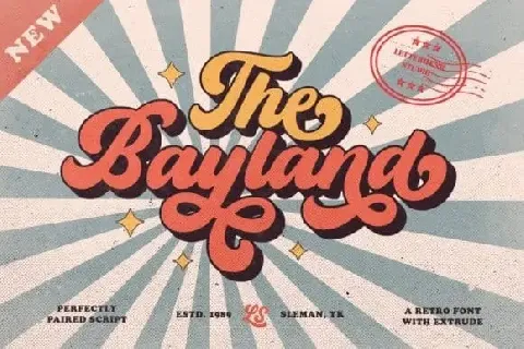 Bayland Script font