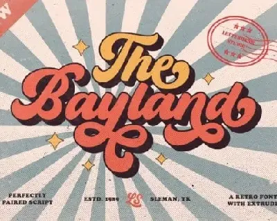 Bayland Script font