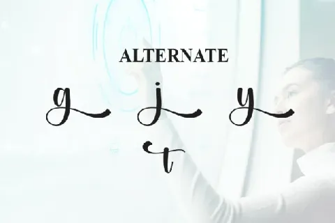 Digital Script font