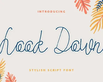 Look Down Demo font