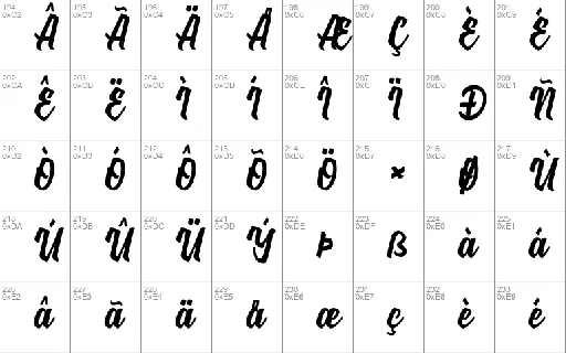 Signatype font