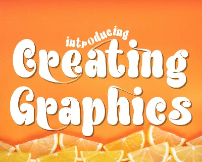 Creating Graphics Demo font