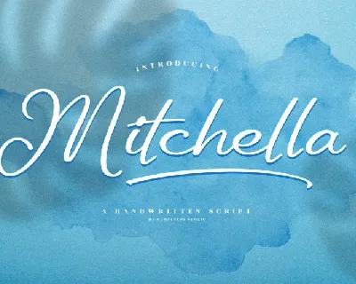 Mitchella font