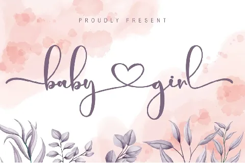 Baby Girl font