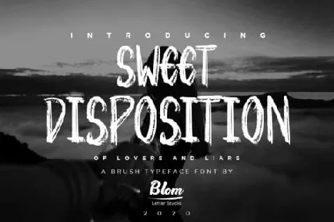 Sweet Disposition Display font