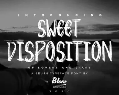 Sweet Disposition Display font