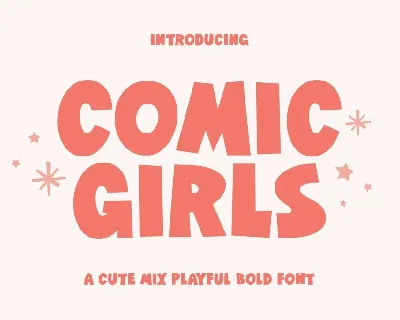 Comic Girls font