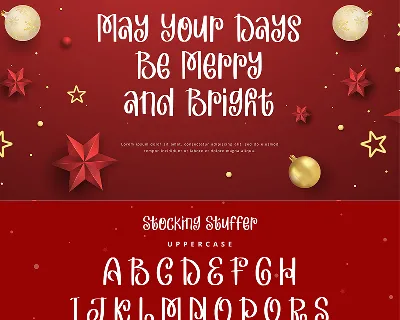 Stocking Stuffer font