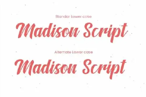 Madison Script font