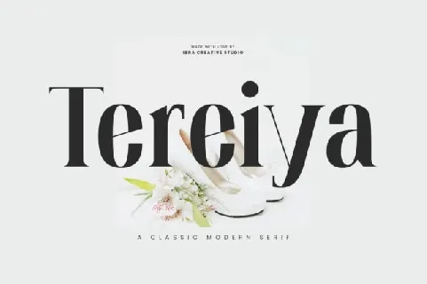 Tereiya font