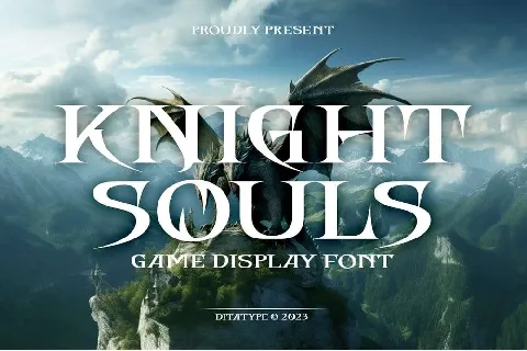 Knight Souls font