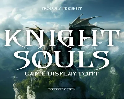 Knight Souls font