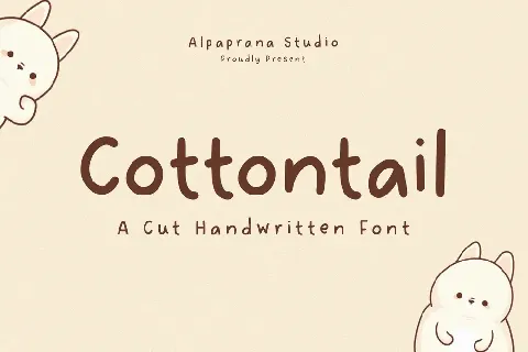 Cottontail font