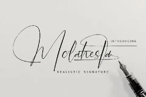 Molahesta font