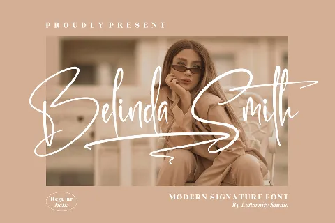 Belinda Smith â€“ Modern Signature font