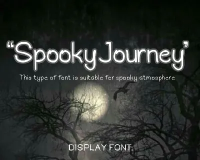 Spooky Journey font