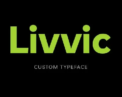 Livvic Free Family font