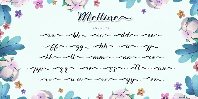 Melline font