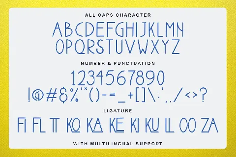 Zamoretta font