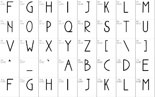 Zamoretta font