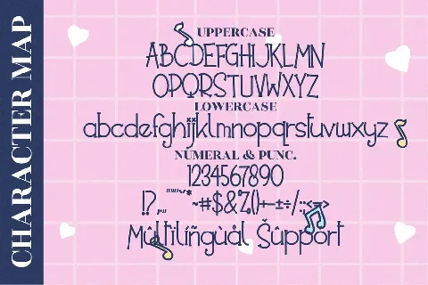 Noted Party font