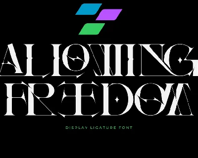 Allowing Freedom Demo font