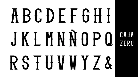 Caja font