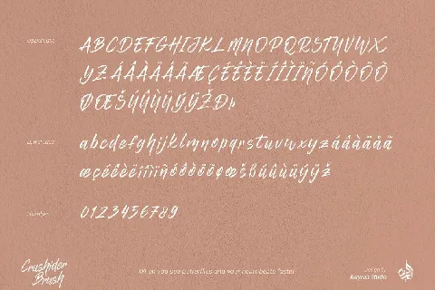 Crushider font