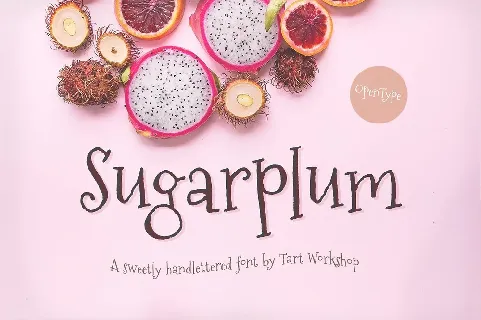 Sugarplum Free font