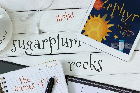 Sugarplum Free font