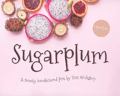 Sugarplum Free font