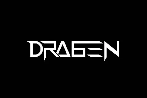 Dragen Demo font