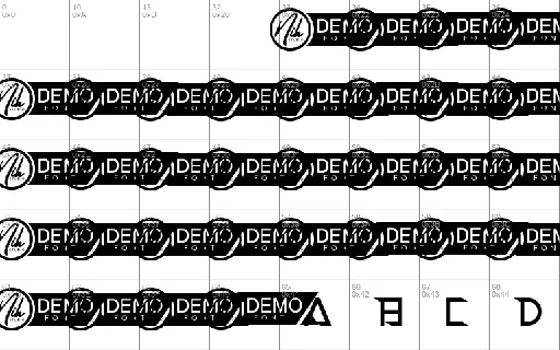 Dragen Demo font