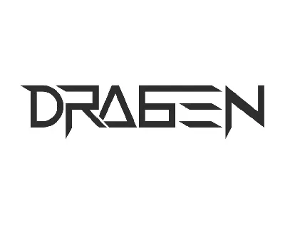 Dragen Demo font