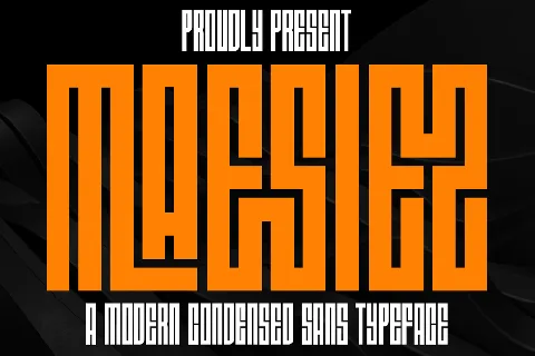 MAESIEZ font