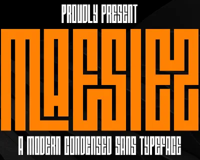 MAESIEZ font