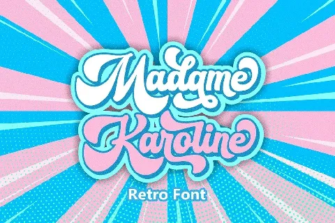 Madame Karoline font