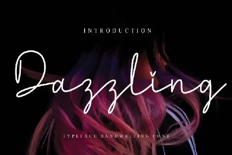 Dazzling Handwritten font