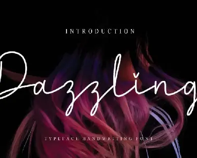 Dazzling Handwritten font