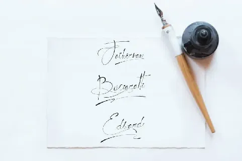 John Asttern Handwritten font